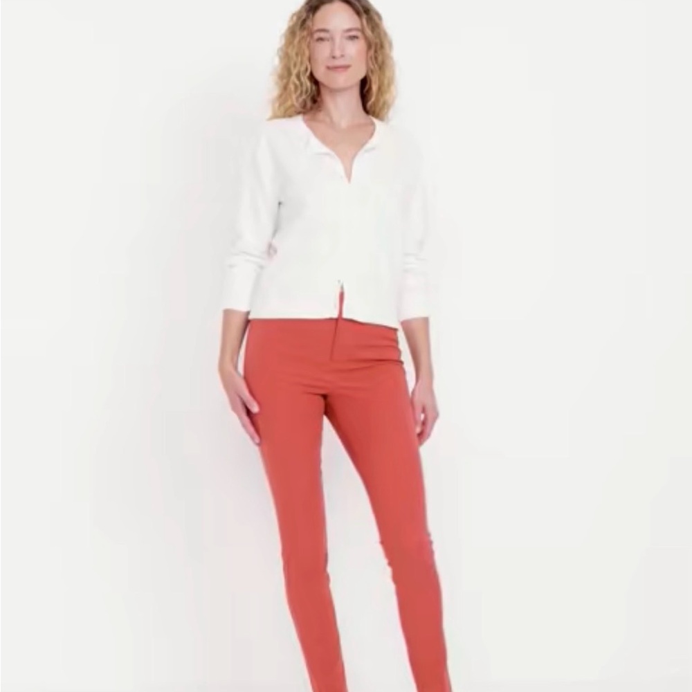 Old Navy Pixie Skinny High-Rise Pants Size 12 – Red / Black / Coral / Olive - Picture 9 of 9